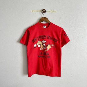 Vintage Pony Express Crewneck Tee